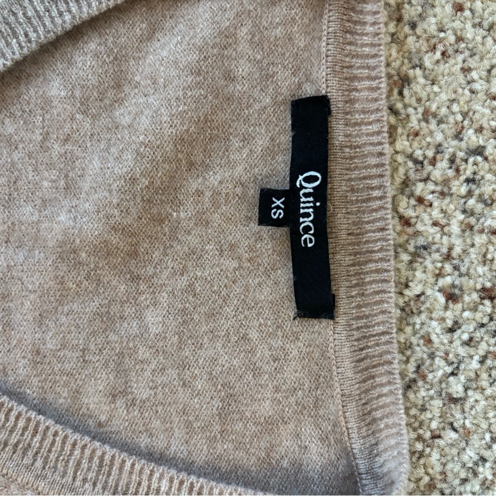 Quince Tan Sweater - Picture 3 of 3